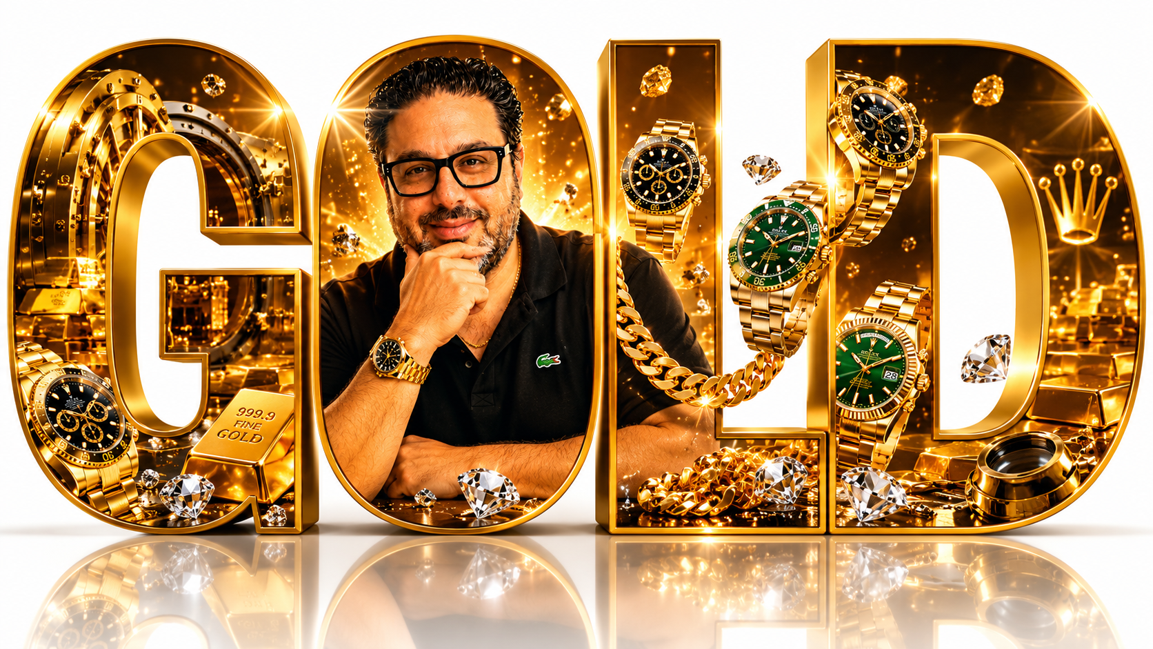 Gold and luxury items in Miami